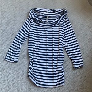 Striped 3/4 shirt